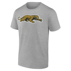 Jacksonville Jaguars Classic Logo T-Shirt - Heather Gray outlet