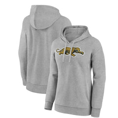 Jacksonville Jaguars Women's Classic Logo Pullover Hoodie - Gray outlet