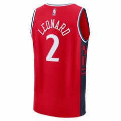 Kawhi Leonard LA Clippers Youth Fast Break Replica Player Jersey - Statement Edition - Red | Fanatics cheap