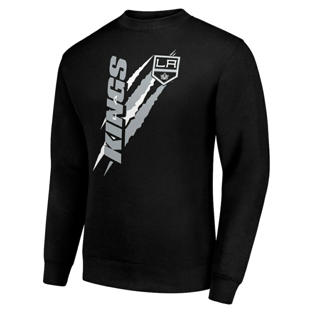 Los Angeles Kings Starter Color Scratch Pullover Sweatshirt Black