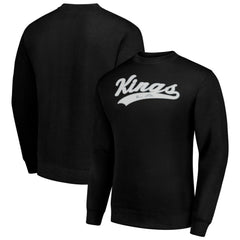 Los Angeles Kings Starter  Tailsweep City Pullover Sweatshirt Black