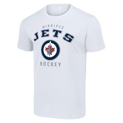 Winnipeg Jets Starter Logo T-Shirt White