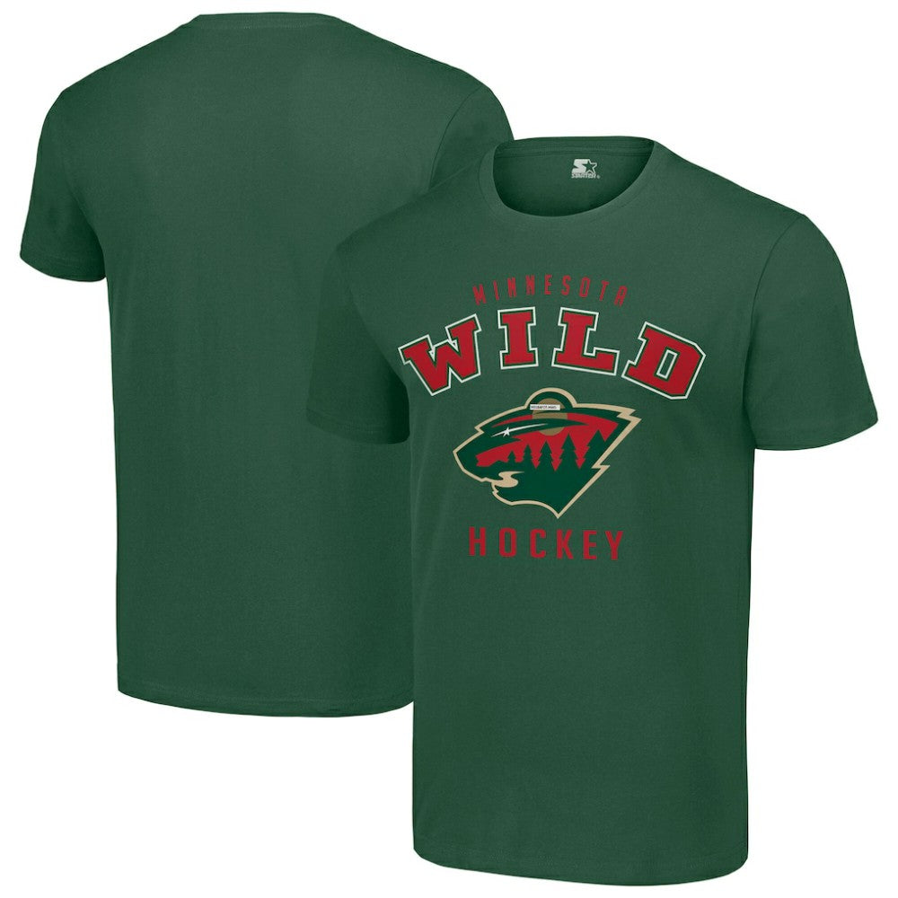 Minnesota Wild Starter Logo T-Shirt Green