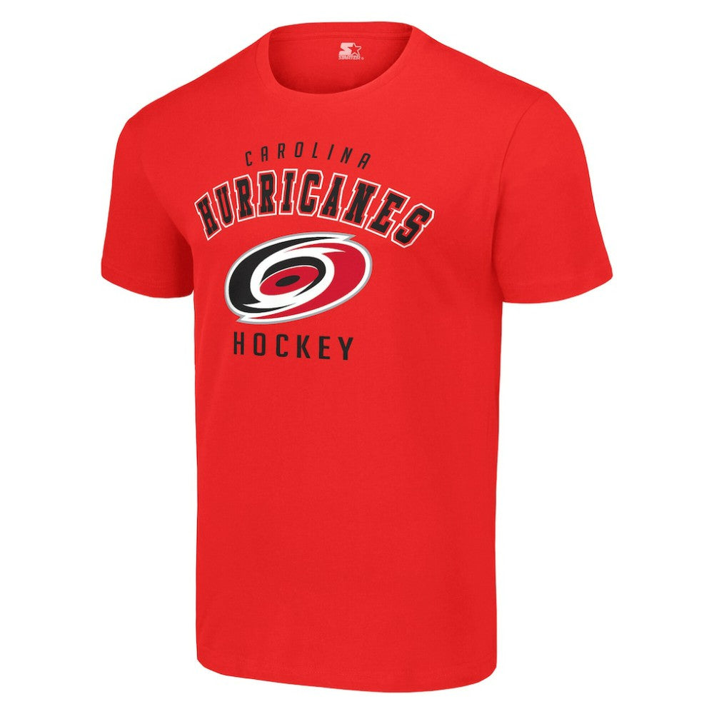 Carolina Hurricanes Starter Logo T-Shirt Red