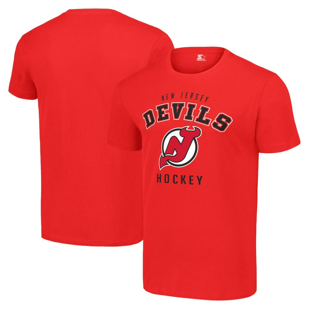 New Jersey Devils Starter Logo T-Shirt Red