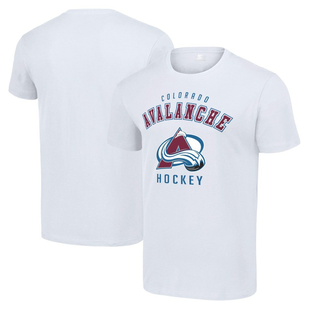Colorado Avalanche Starter Logo T-Shirt White