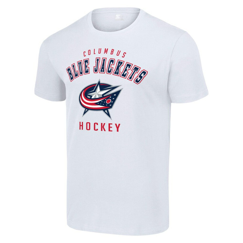Columbus Blue Jackets Starter Logo T-Shirt White