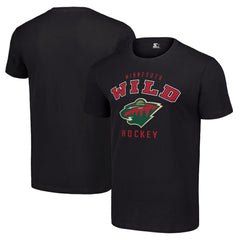 Minnesota Wild Starter Logo T-Shirt Black