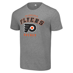 Philadelphia Flyers Starter Logo T-Shirt Heather Gray