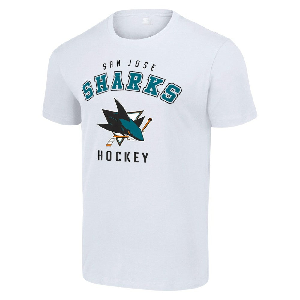 San Jose Sharks Starter Logo T-Shirt White