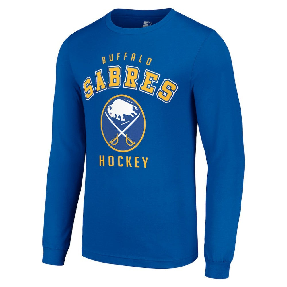 Buffalo Sabres Starter Logo Long Sleeve T-Shirt Royal