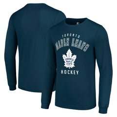 Toronto Maple Leafs Starter Logo Long Sleeve T-Shirt Navy