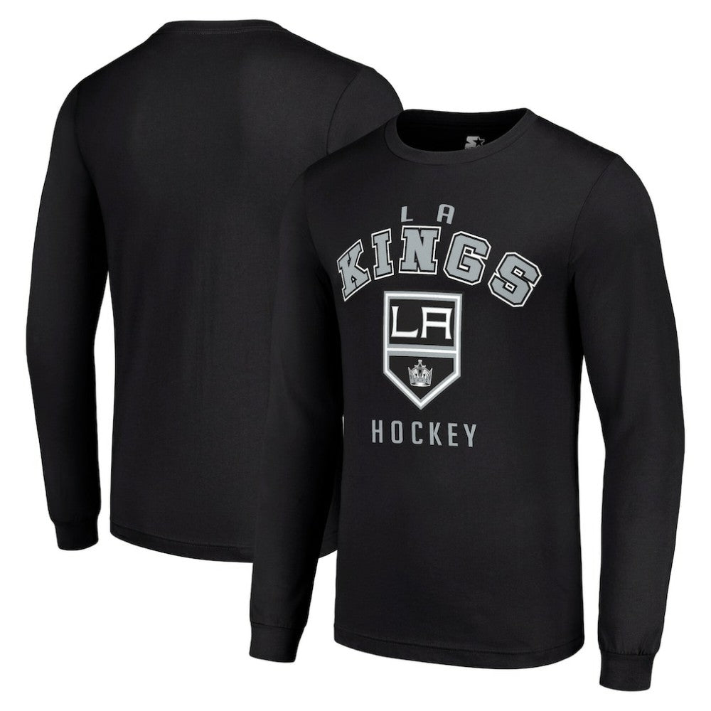 Los Angeles Kings Starter Logo Long Sleeve T-Shirt Black
