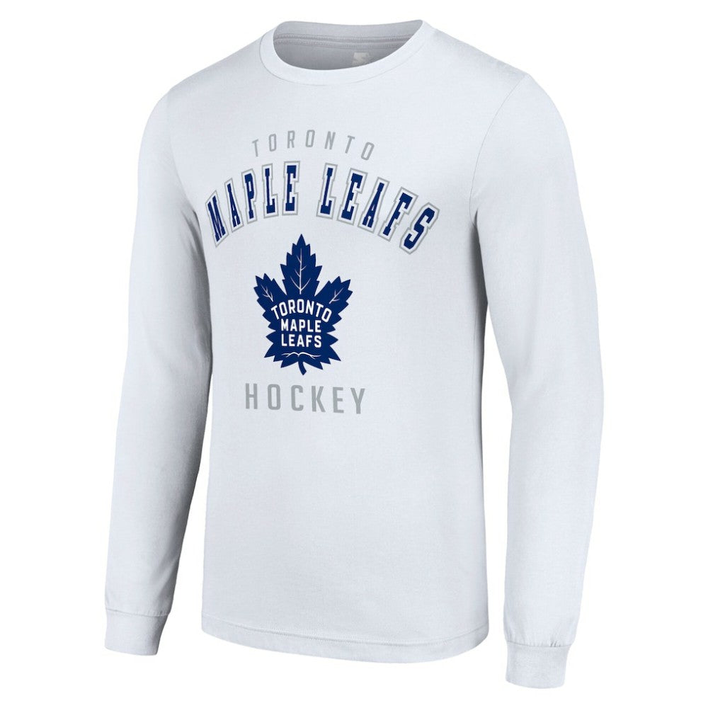 Toronto Maple Leafs Starter Logo Long Sleeve T-Shirt White