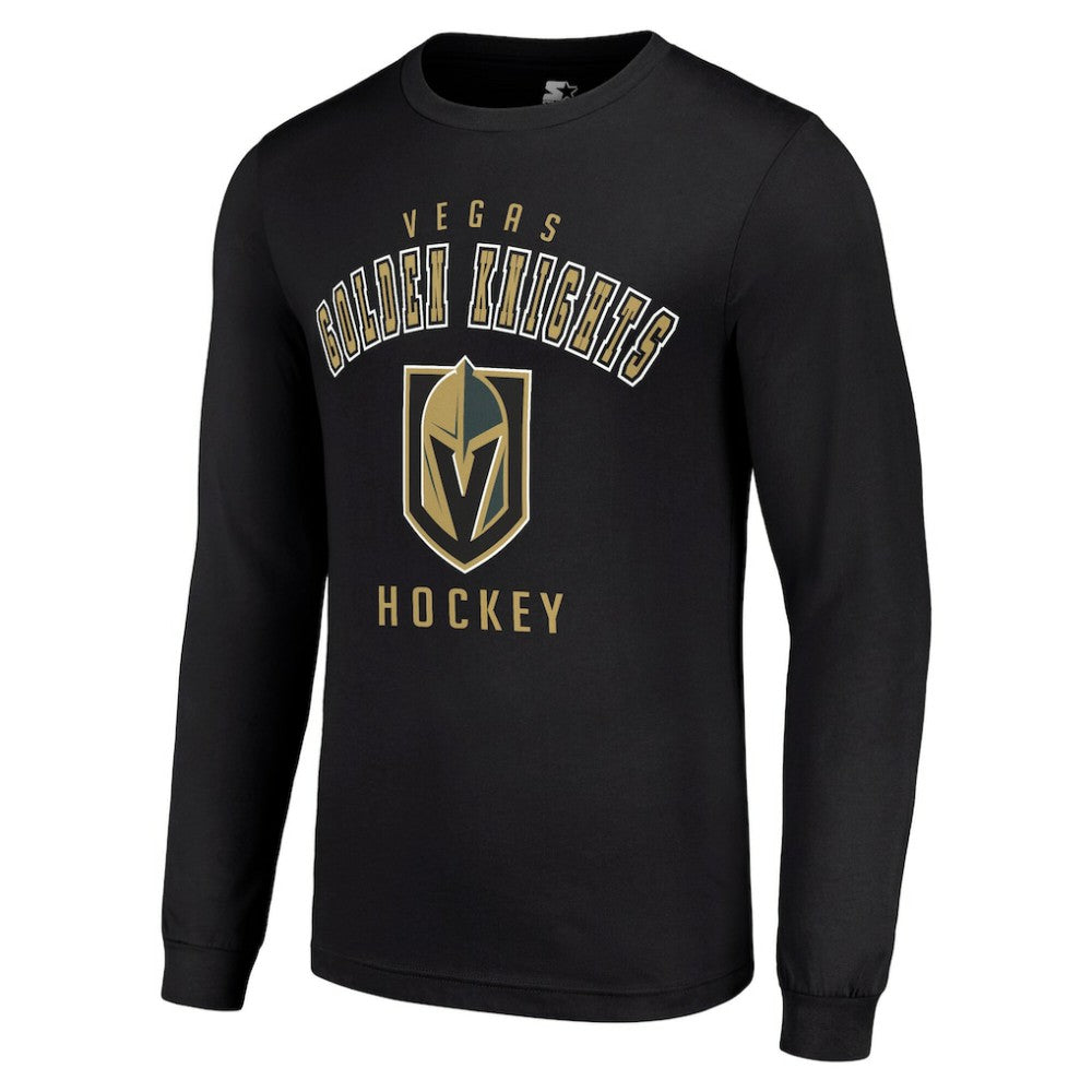 Vegas Golden Knights Starter Logo Long Sleeve T-Shirt Black