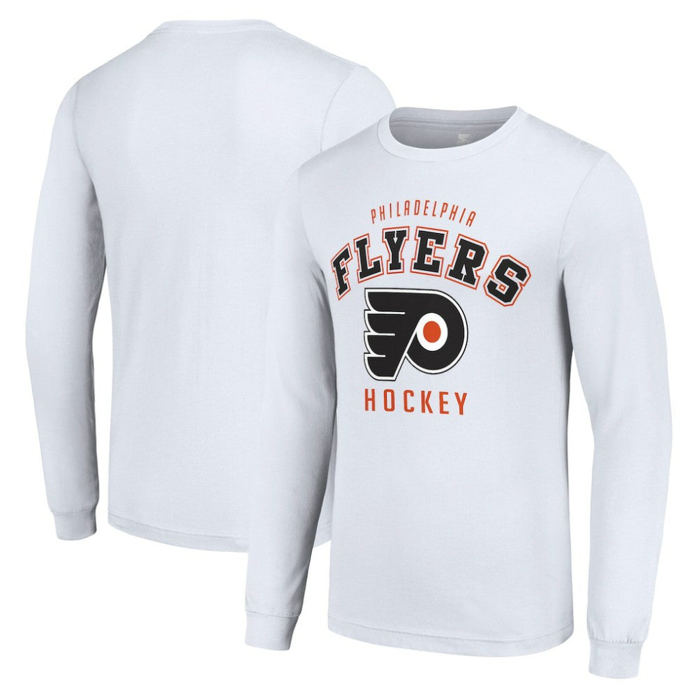 Philadelphia Flyers Starter Logo Long Sleeve T-Shirt White