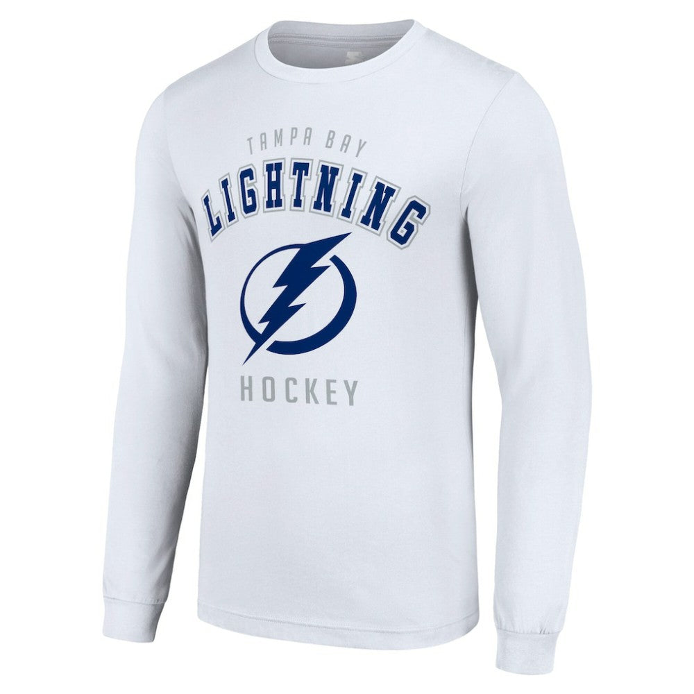 Tampa Bay Lightning Starter Logo Long Sleeve T-Shirt White