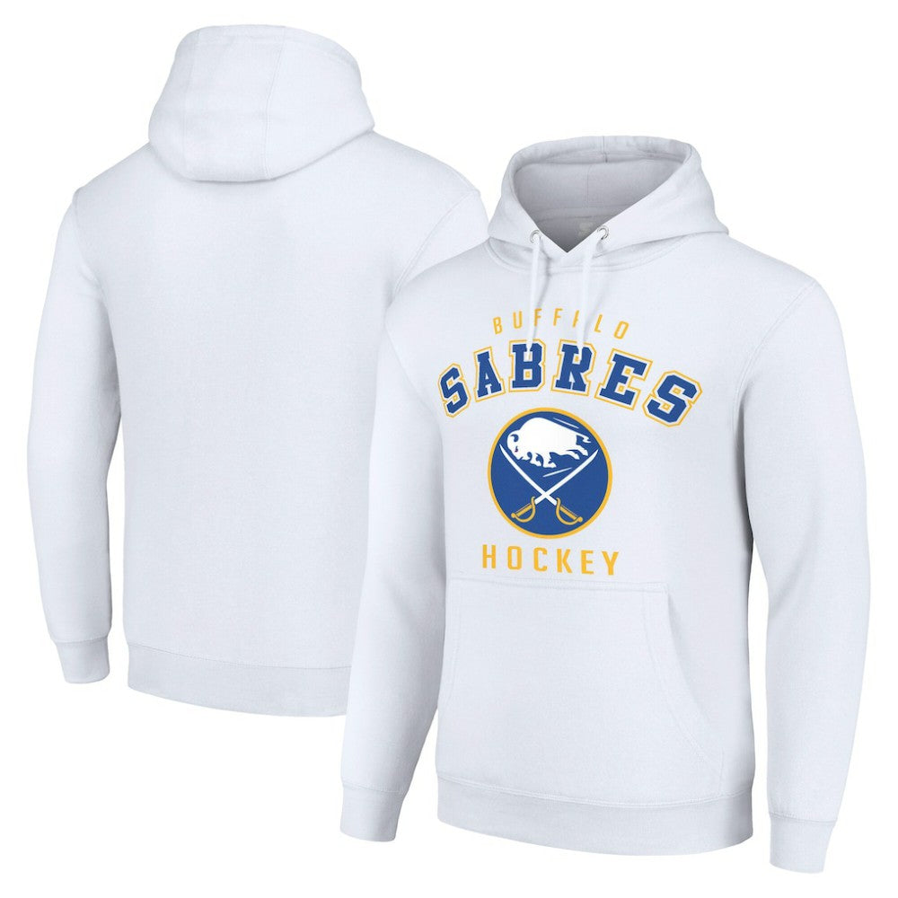 Buffalo Sabres Starter Logo Pullover Hoodie White