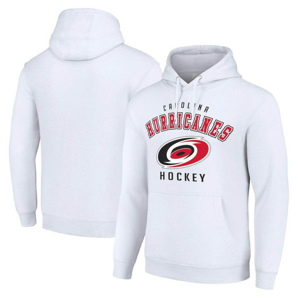 Carolina Hurricanes Starter Logo Pullover Hoodie White