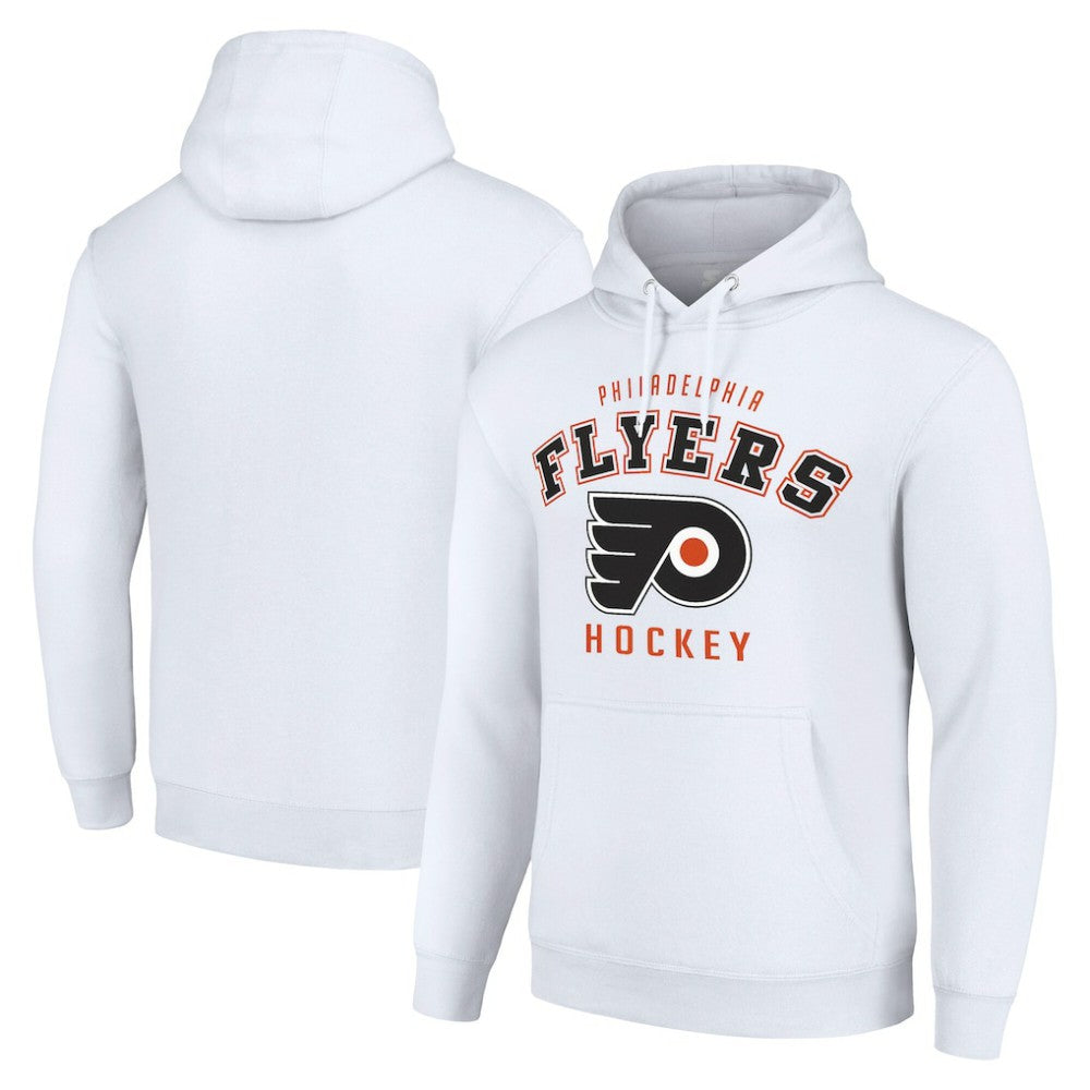 Philadelphia Flyers Starter Logo Pullover Hoodie White