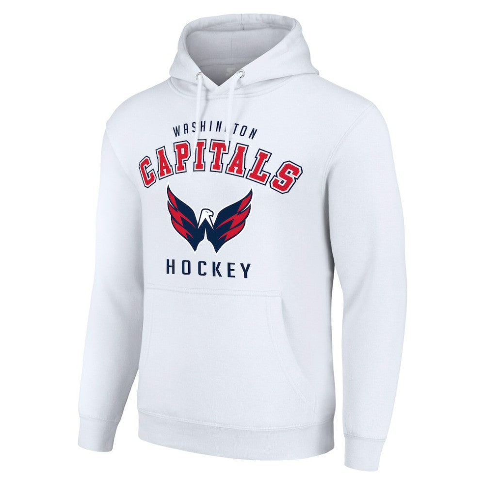 Washington Capitals Starter Logo Pullover Hoodie White