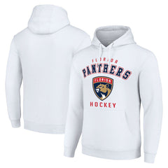 Florida Panthers Starter Logo Pullover Hoodie White