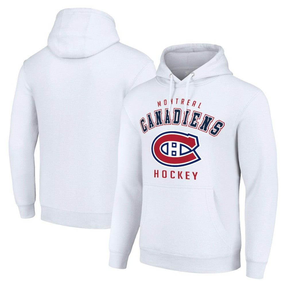 Montreal Canadiens Starter Logo Pullover Hoodie White
