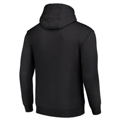Detroit Red Wings Starter Logo Pullover Hoodie Black