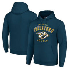 Nashville Predators Starter Logo Pullover Hoodie Navy