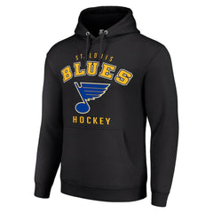 St. Louis Blues Starter Logo Pullover Hoodie Black