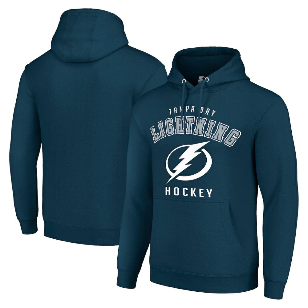 Tampa Bay Lightning Starter Logo Pullover Hoodie Navy