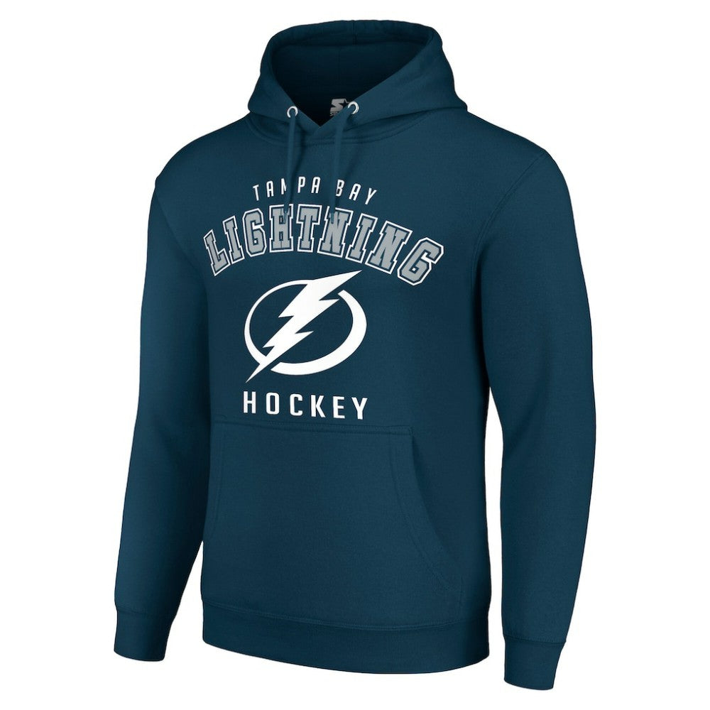 Tampa Bay Lightning Starter Logo Pullover Hoodie Navy