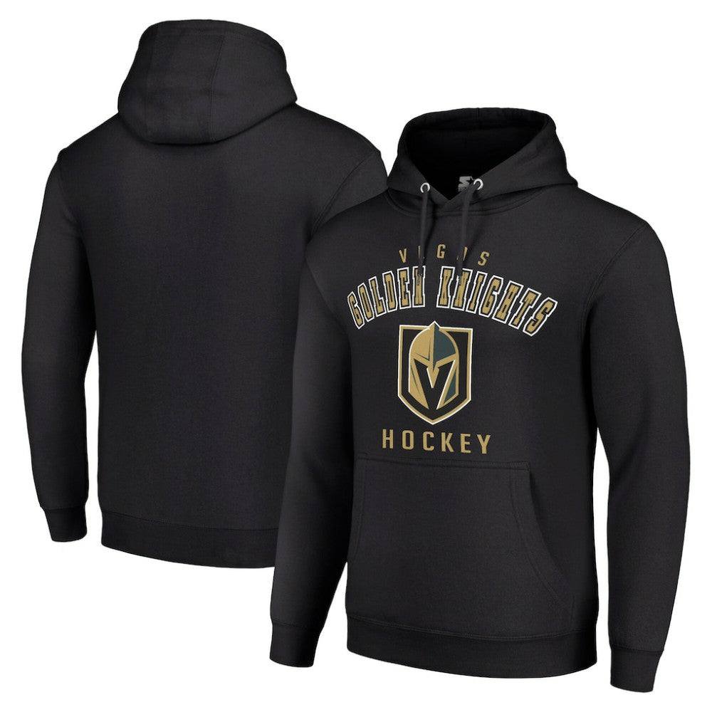 Vegas Golden Knights Starter Logo Pullover Hoodie Black