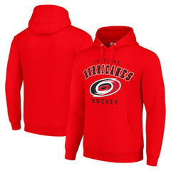 Carolina Hurricanes Starter Logo Pullover Hoodie Red