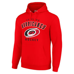 Carolina Hurricanes Starter Logo Pullover Hoodie Red