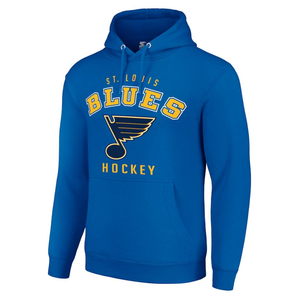 St. Louis Blues Starter Logo Pullover Hoodie Royal