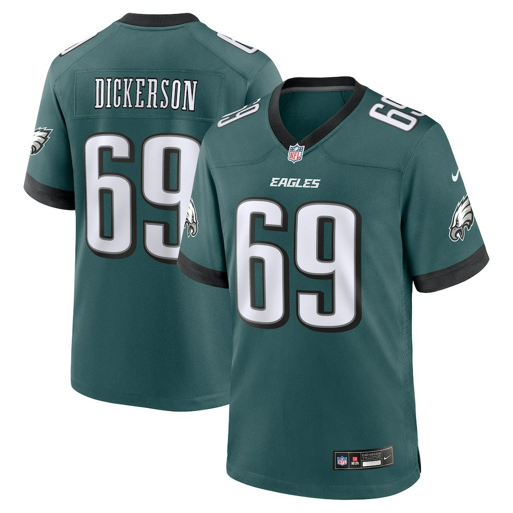 Landon Dickerson Philadelphia Eagles Team Game Jersey - Midnight Green | Nike online