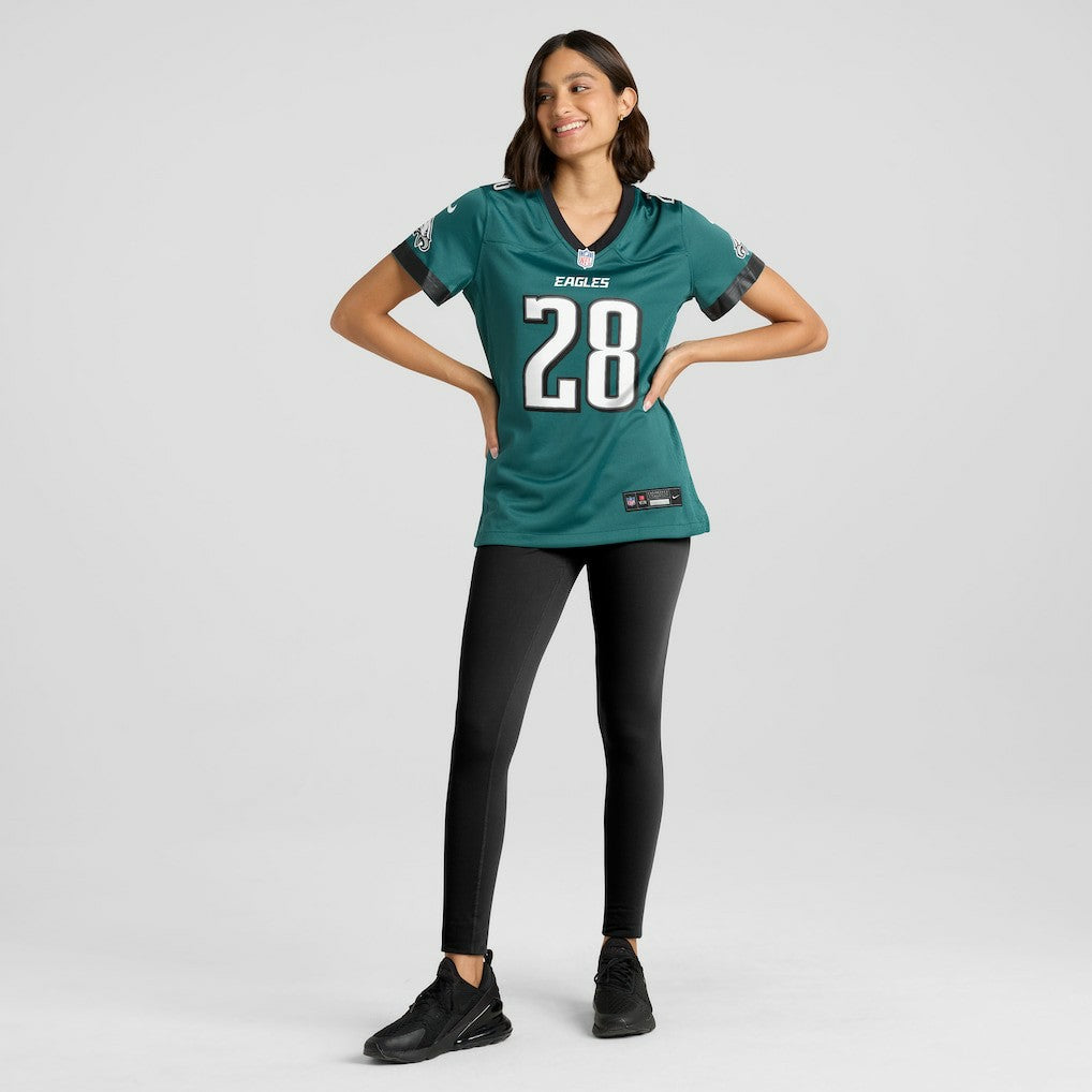 Will Shipley Philadelphia Eagles Women's Team Game Jersey - Midnight Green | Nike outlet