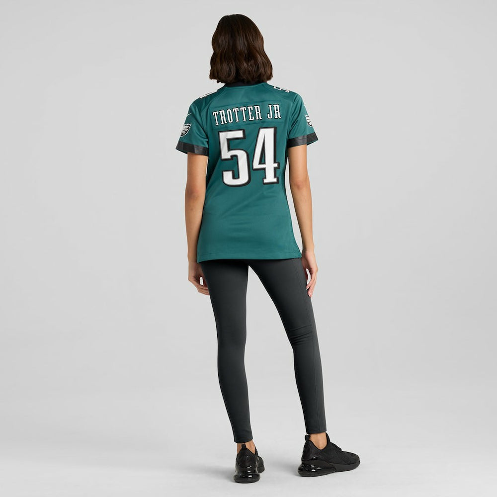 Jeremiah Trotter Jr. Philadelphia Eagles Women's Team Game Jersey - Midnight Green | Nike for sale
