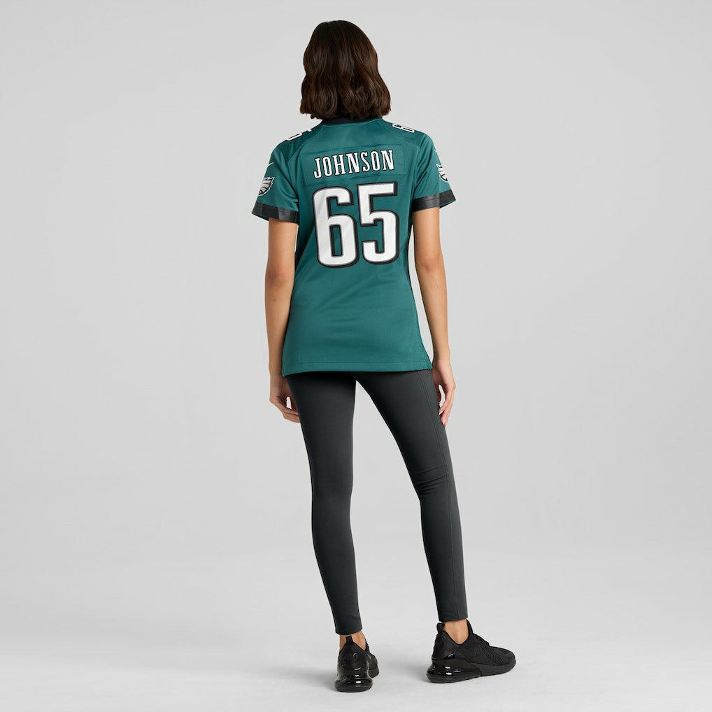Lane Johnson Philadelphia Eagles Women's Team Game Jersey - Midnight Green | Nike discount