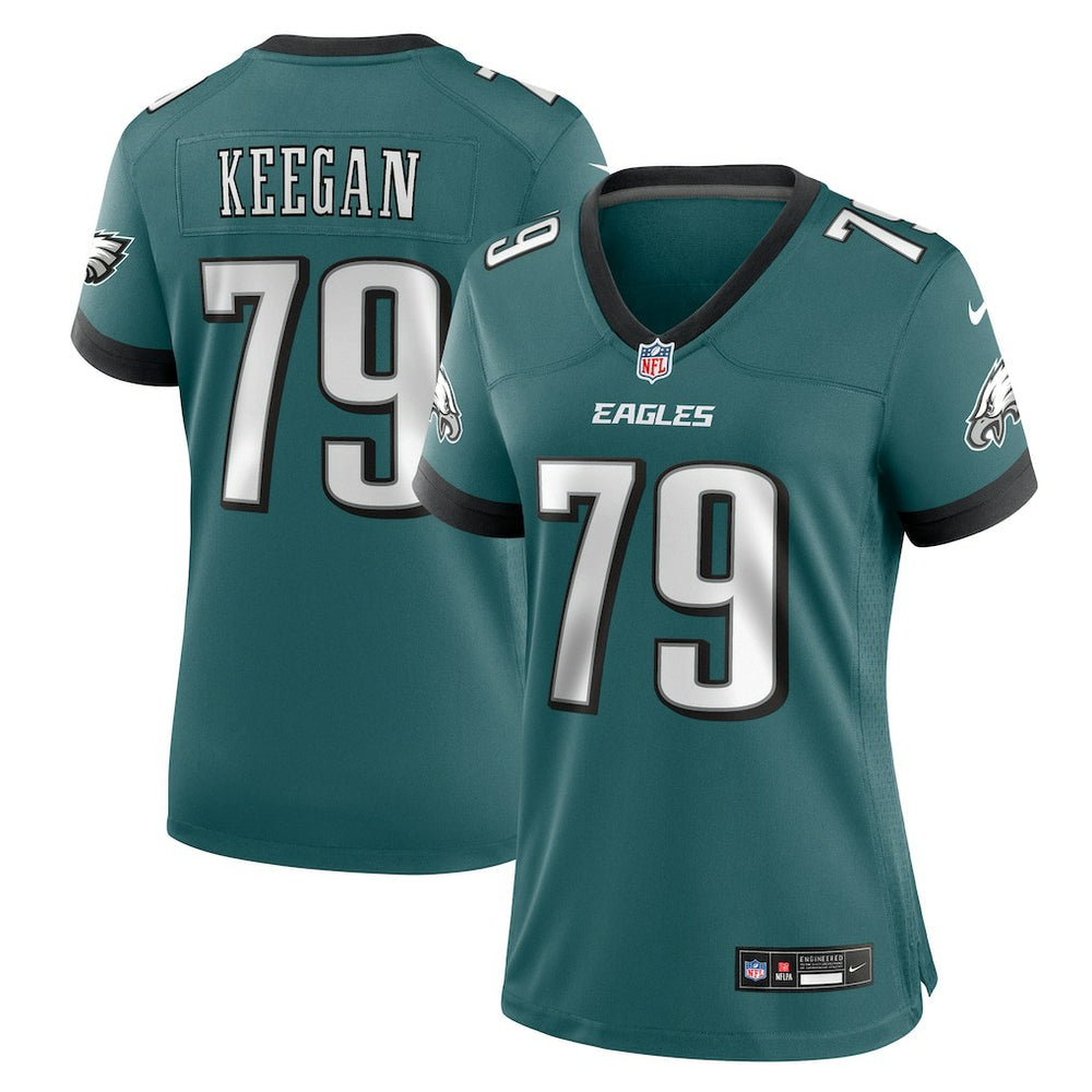 Trevor Keegan Philadelphia Eagles Women's Team Game Jersey - Midnight Green | Nike for sale
