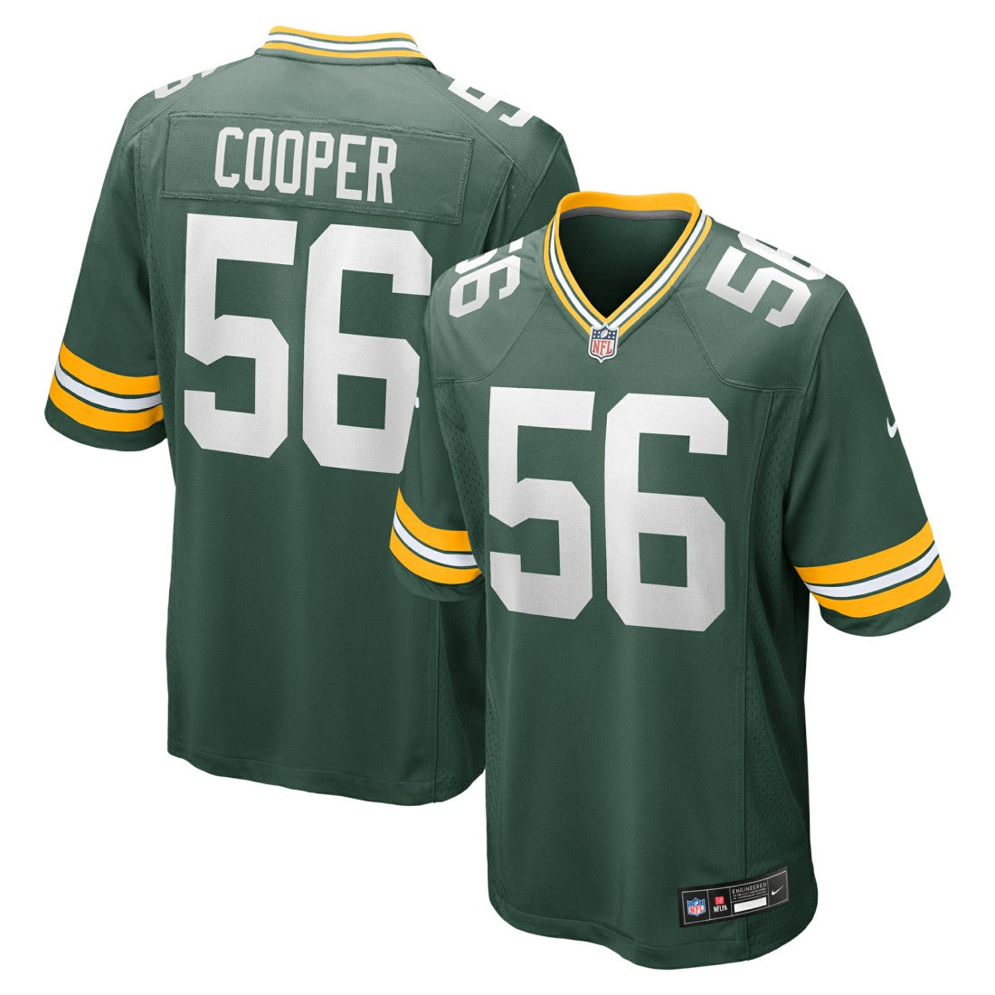 Edgerrin Cooper Green Bay Packers Game Jersey - Green | Nike outlet