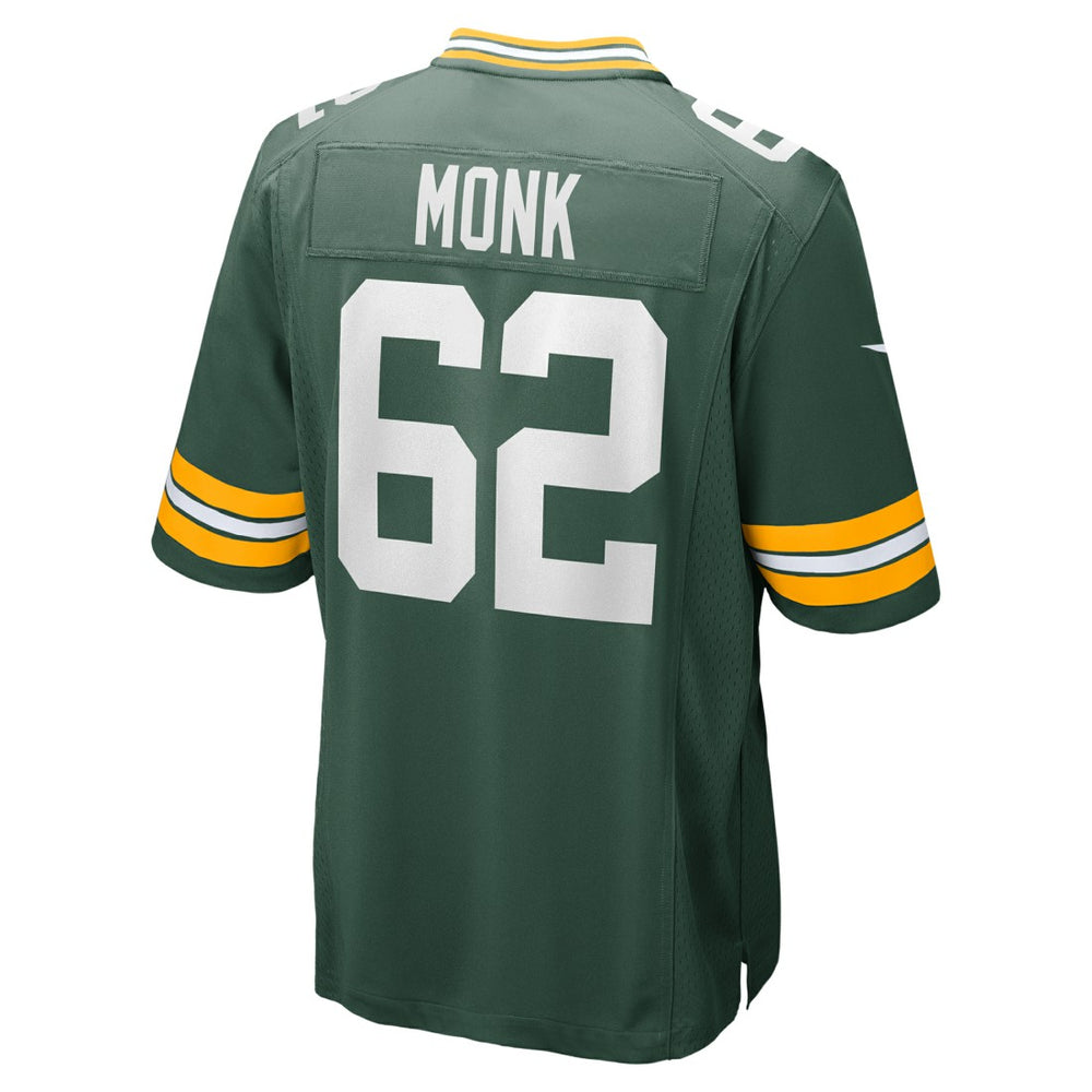 Jacob Monk Green Bay Packers Game Jersey - Green | Nike on sale