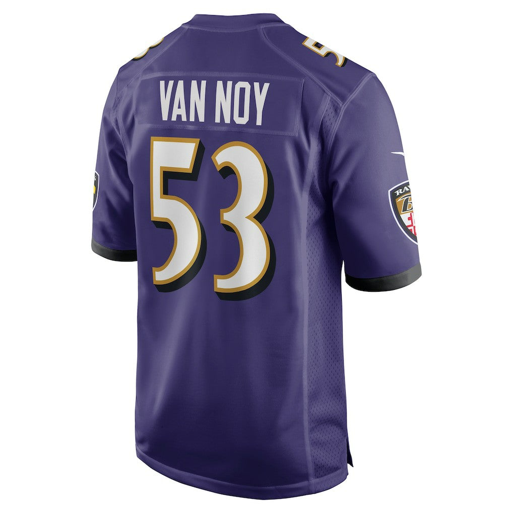 Kyle Van Noy Baltimore Ravens Team Game Jersey - Purple | Nike for sale