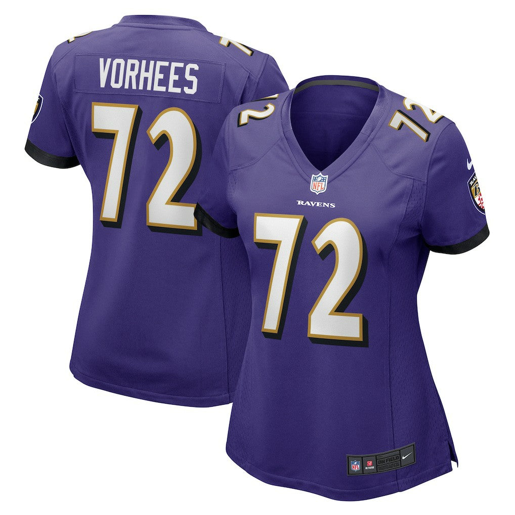 Andrew Vorhees Baltimore Ravens Women's Game Jersey - Purple | Nike discount