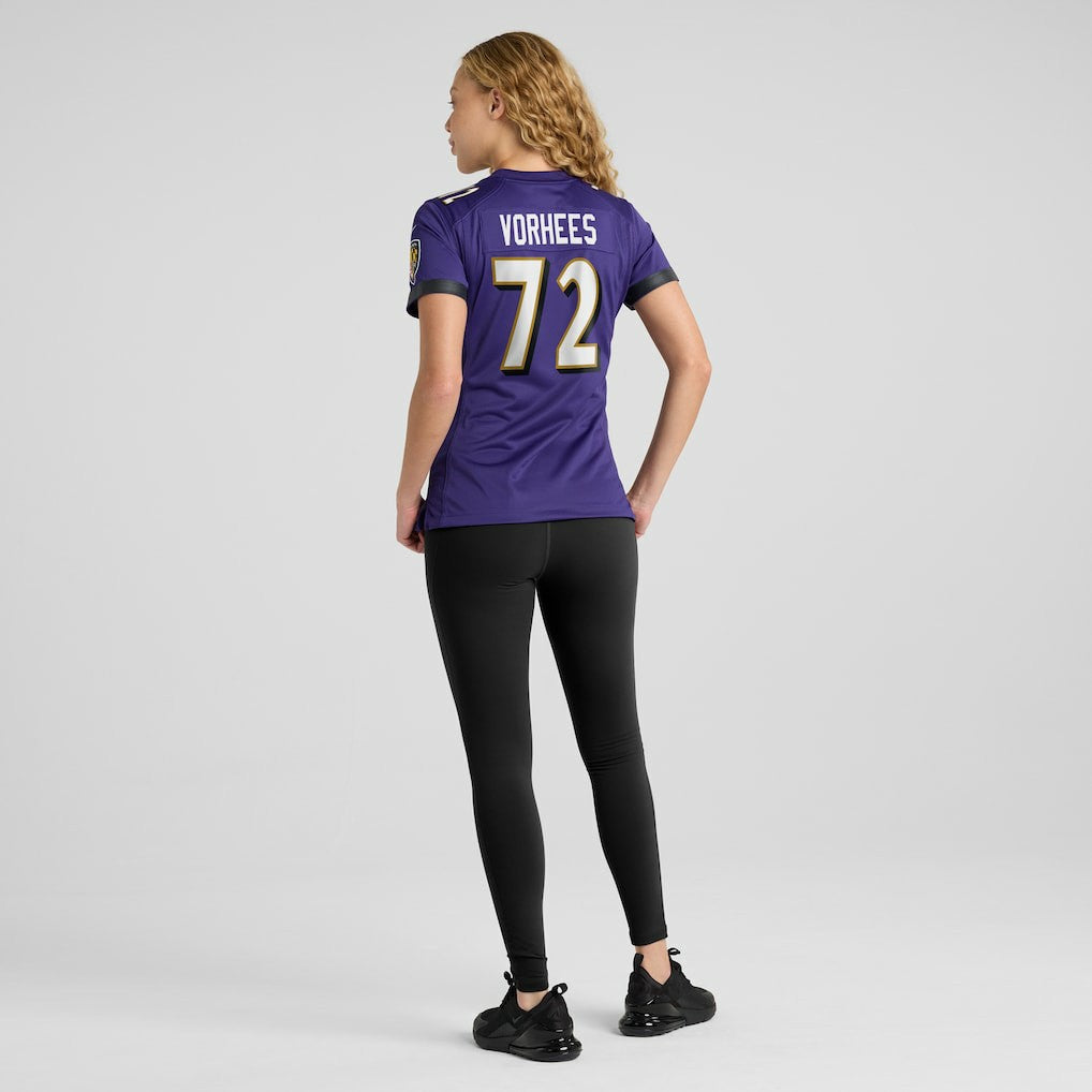 Andrew Vorhees Baltimore Ravens Women's Game Jersey - Purple | Nike discount