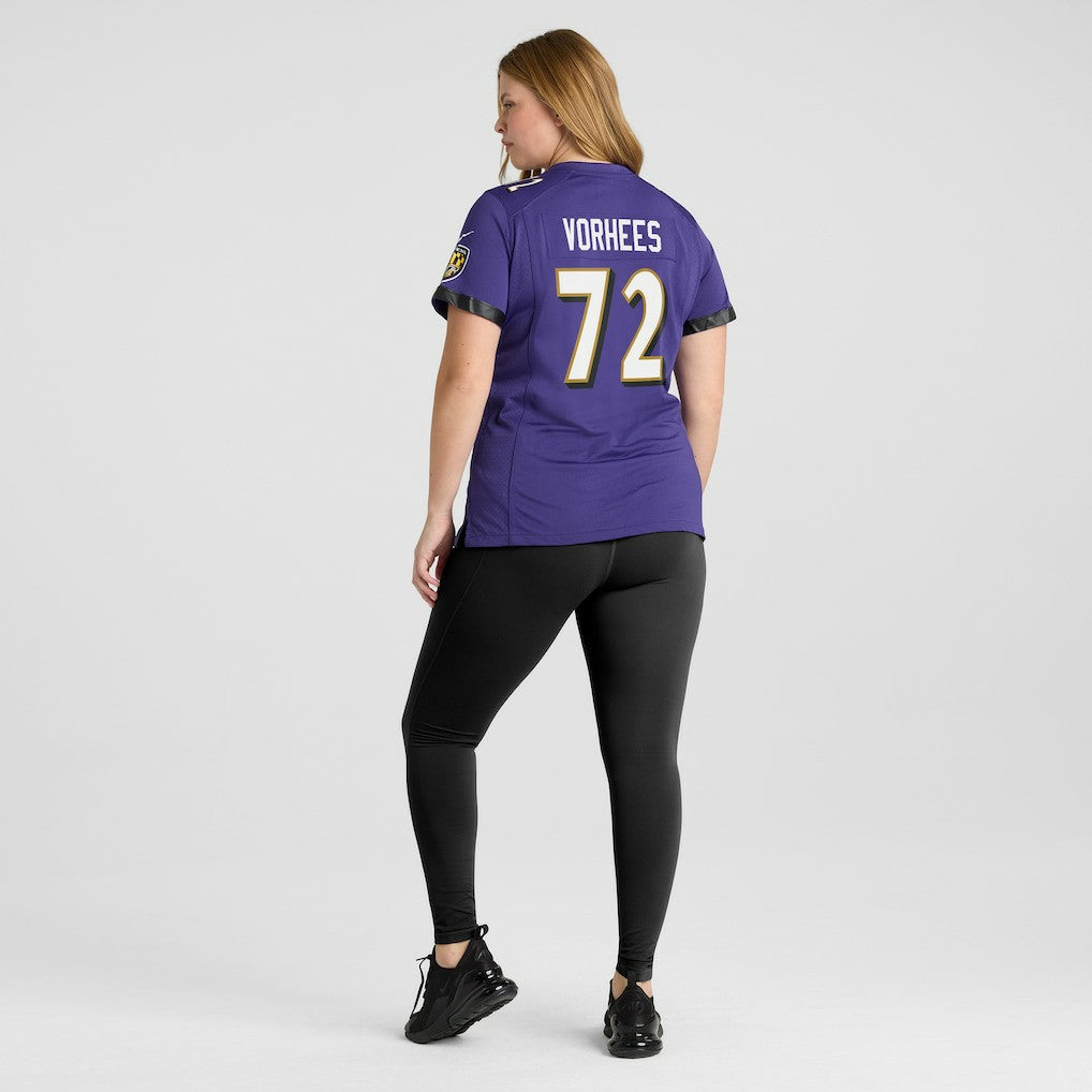 Andrew Vorhees Baltimore Ravens Women's Game Jersey - Purple | Nike discount