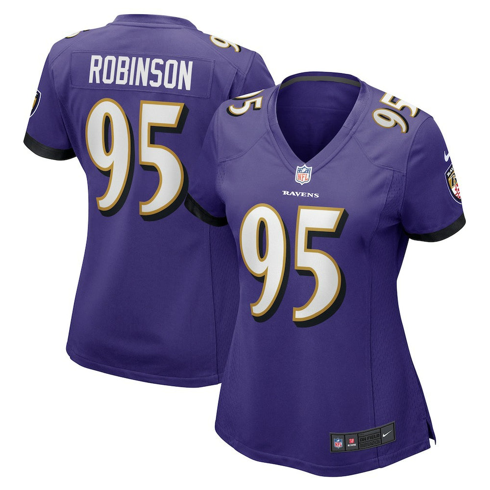 Tavius Robinson Baltimore Ravens Women's Game Jersey - Purple | Nike cheap