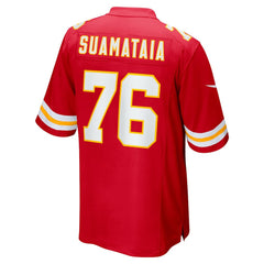 Kingsley Suamataia Kansas City Chiefs Game Jersey - Red | Nike for sale