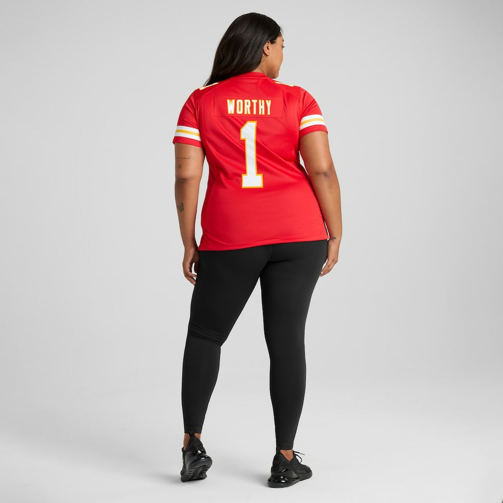 Xavier Worthy Kansas City Chiefs Women's Game Jersey - Red | Nike sale